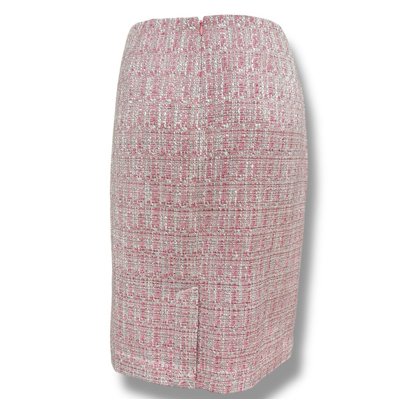 Talbots Dresses & Skirts - Talbots Signature Fit Pink Tweed Pencil Skirt Size 10 NWT $109 Classic Lined